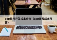 app軟件開(kāi)發(fā)成本分析（app開(kāi)發(fā)成本預(yù)算）